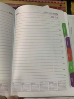 A5 classique fil cousu à couverture rigide bloc-notes Journal cahiers agenda agenda 2025 2026 planificateur personnalisé