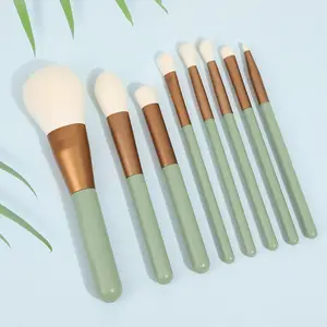 8 Makeup Brush Sets Portable Blush Brush Eyeshadow Brush Powder Powder Novice Makeup Tools Wholesale