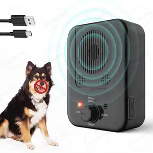 3种模式的可充电超声波防狗吠装置自动狗吠控制装置