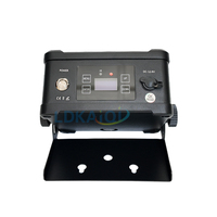 4X18W batterie LED Uplight IP65 étanche OLED écran tactile DMX512 WiFi APP contrôle pour l'éclairage d'événement extérieur