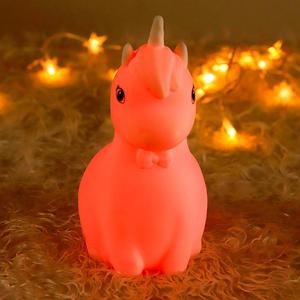 Lampe LED rechargeable mignonne pour chambre d'enfant, <span class=keywords><strong>veilleuse</strong></span> USB, petite lampe d'ambiance <span class=keywords><strong>licorne</strong></span>, cadeau unique personnalisé - Product Image 2