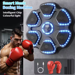 Máquina de Boxeo Musical Electrónica para el Hogar, Versión Mejorada, Ritmo de Baile, con 6 Luces de Conexión - Product Image 6