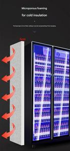Refrigerador Abierto Tipo Vitrina para Bares y Supermercados, Fácil Acceso para Clientes, Aumenta las Compras Impulsivas - Product Image 2
