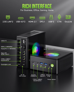 GMKtec K11 R9 8945HS มินิพีซีเกมมิ่ง Oculink 8-คอร์ 16-เธรด แรม 32GB DDR5  SSD 1TB คอมพิวเตอร์ Win11 Pro มินิพีซีสำหรับเล่นเกม GMKtec K11 GMK - Product Image 4