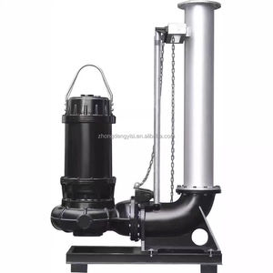 Pompe submersible verticale industrielle de haute qualité pour boues et eaux usées - Anti-colmatage pour le traitement des eaux usées - Product Image 1