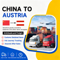 Logistikdienstleistungen DHL Fedex UPS See- und Luftfracht Spediteur China nach Österreich EU DDP Tür-zu-Tür-Lieferung mit Pünktlichkeitsgarantie
