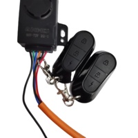 Système d'alarme antivol pour vélo électrique 36-72V, télécommande pour scooter électrique