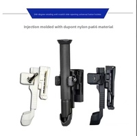 Holster de pistolet à dégagement rapide en ABS télescopique mécanique, accessoire de chasse rotatif à 360 degrés