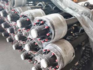 Giá Thấp Chất Lượng Cao 12T/14T/16T Đức Trục <span class=keywords><strong>Bpw</strong></span> Trục Để Bán - Product Image 5