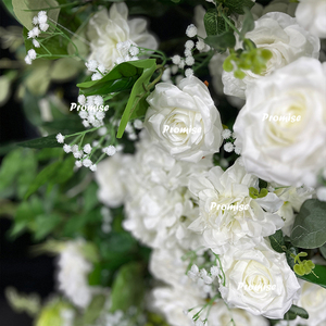 Promesse de décorations de mariage géantes tailles personnalisables en usine arc de fleurs artificielles pour les événements de fête de mariage - Product Image 3