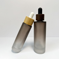 Flacon en verre à épaule plate haute performance pour huiles essentielles et parfums, idéal pour l'emballage cosmétique