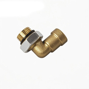 ข้อต่อทองแดงแบบเร็ว 90 องศา สำหรับเชื่อมต่อสายลม - Product Image 1