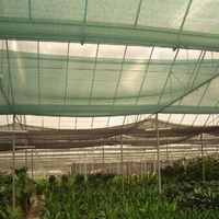 Filet d'ombrage agricole en HDPE 60% 80% 90% 95% Filet d'ombrage vert pour l'agriculture Filet d'ombrage