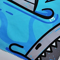 Pantalones Cortos Deportivos Elásticos Tejidos 100% Reciclados GRS, Estándar Oeko-Tex 100, Tela Estampada Personalizada con Resistencia al Agua Sin PFC