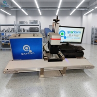 Machine de marquage laser à fibre avec système de vision CCD pour positionnement visuel et mise au point automatique