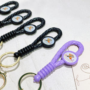 Vente en gros de porte-clés en PVC modèle 3D, série Harry Dean, série Académie de Magie, porte-clés de dessin animé, jouets poupées mystère - Product Image 5