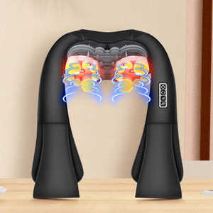 Dispositivo de Masaje Shiatsu para Cuello y Hombros, Alivio del Dolor Cervical, Vertebral y Trapecio, Masajeador Corporal de Relajación Profunda de Tejidos - Product Image 3