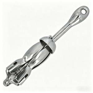 316 Stainless Steel Heavy Duty Folding Umbrella Boat Anchor <b>Yacht</b> Hardware Marine Accessories High Holding Power Stainless Steel - Product Image 5