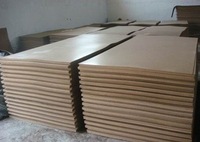 Panneau de fibres à haute densité HDF 1220*2440*2mm-3mm, qualité supérieure E1, certifié CARB