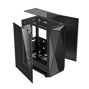 Lovingcool <span class=keywords><strong>prix</strong></span> d'usine pleine <span class=keywords><strong>tour</strong></span> ATX/MATX/ITX boîtier de bureau de jeu PC avec USB3.0 panneau latéral en verre trempé armoire PC - Product Image 5
