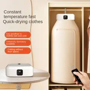 Nieuwe Innovaties Automatische Draagbare Huishoudelijke Wasdroger Machine Opvouwbare Ontwerp Hangende Muur Babywasdroger Machine