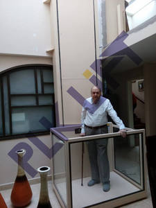 Elevador Hidráulico para Sótão, Escada Treppenlift, Elevador Residencial para Cadeira de Rodas - Product Image 2