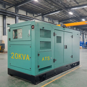 저렴한 가격 조용한 230V 방수 디젤 발전기 12kva-100kva 브러시리스 디젤 연료 유전자 ATS 480V 240V 삼상 50HZ - Product Image 2