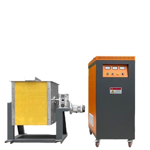 소형 금속 용해로 (강철/철/구리/금속용) 10-100kg 고온 금속 유도 전기 용해 장비 - Product Image 1