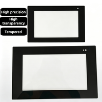 Verre de protection d'écran en verre trempé imprimé en sérigraphie personnalisé pour écran tactile