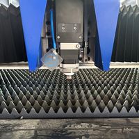 Mesin pemotong Laser Cnc 3015 4020 penutup penuh 3000W 6KW lembar logam serat CNC mesin pemotong Laser