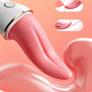 Hg Chất lượng cao Ladies lưỡi núm vú Vibrator USB hoạt động bằng miệng âm vật Silicone Kích thích thiết kế mới điện g Vibrator - Product Image 2