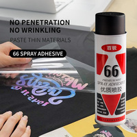 SPRAYVAN 66 Colle liquide en spray repositionnable, adhésif à prise rapide, amovible pour l'artisanat du papier, les affiches et les pochoirs, travaux de conception