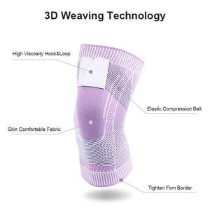 Genouillère de compression en cuivre pour le sport et la sécurité, genouillère professionnelle, manchon de compression pour le genou - Product Image 6