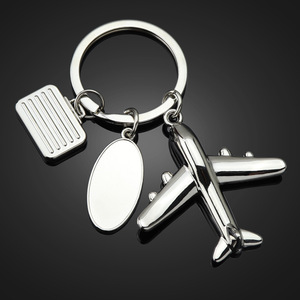 Sáng Tạo 3D Mô Hình Máy Bay Keychain Kim Loại Hàng Không Quà Tặng Mặt Dây Chuyền Với Khắc Thiết Kế Cho Khuyến Mại Quà Lưu Niệm - Product Image 4