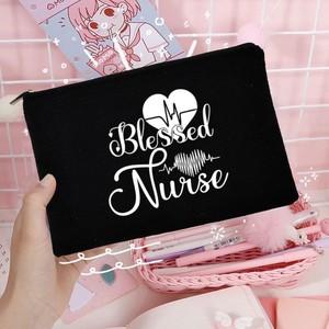 Trousse de toilette infirmière de haute qualité avec plusieurs poches pour le maquillage et les accessoires de soins personnels pour les voyages et le travail - Product Image 4