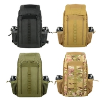 Sac à dos médical tactique unisexe pour l'extérieur, trousse de premiers soins pour les voyages - Doublure en PVC