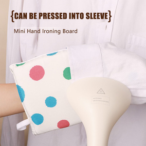 Mini planche à repasser avec motif tulipe, coussin en éponge résistant à la chaleur pour le repassage à la vapeur des vêtements - Product Image 4