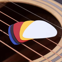 Wholesale 0.58 0.71 0.81 0.96 1.2 1.5mm Colorful ABS Guitar Plectrum Mediator Guitar Picks for Acoustic Electric Bass