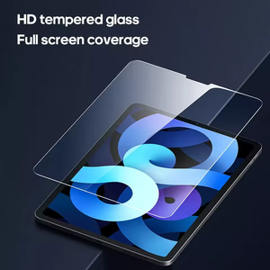 Protection d'écran en verre trempé HD transparent 9H 2.5D anti-rayures, anti-traces de doigts, anti-huile, avec colle intégrale pour <span class=keywords><strong>iPad</strong></span> Air 4/Air 5 - Product Image 2