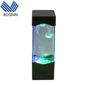 Mini Kwallen Lampen Decoratie Kantoor Teller Desktop Geanimeerde Kwallen Vis <span class=keywords><strong>Aquarium</strong></span> Tank Led Nachtverlichting - Product Image 5