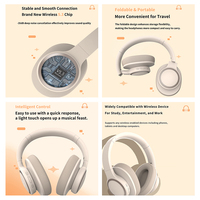 Headphone Nirkabel Universal P3960 ANC Active Noise Cancellation BT 5.3 Stereo Surround Sound Over Ear
