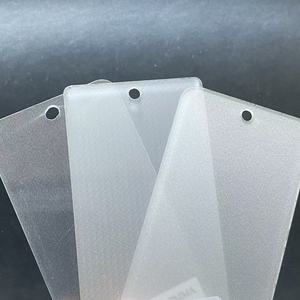 Plaque diffuseur de lumière elliptique polyvalente à haute efficacité Rina Tech, grand angle, en PC/PMMA pour éclairage de gymnase - Product Image 3
