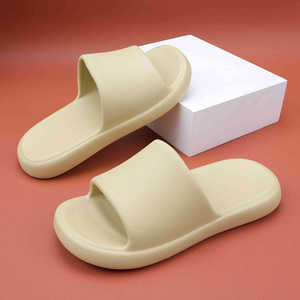 Pantoufles d'intérieur roses en EVA pour hommes, semelles souples, antidérapantes, sandales de salle de bain, confortables pour adultes, utilisation quatre saisons - Product Image 2