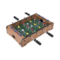 Mini jeu de baby-foot de 20 pouces pour le divertissement Mancave Set Score Keeper Deux balles en plastique pour
