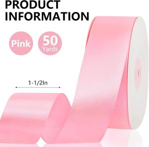 4cm 100yard Double Face Satin <b>Ribbon</b> for Flower - Product Image 2