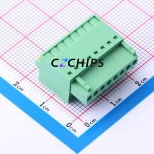 JL15EDGKD-25008G01 Plug-in Terminal Block P=2.5mm Connector ( Connector Type: Plug )( Construction: 1x8P )( Pitch: 2.5mm ) - Product Image 2