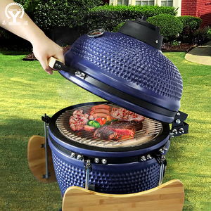 <span class=keywords><strong>Barbecue</strong></span> moderne en céramique au charbon de bois de grande taille <span class=keywords><strong>pour</strong></span> l'extérieur, chariot robuste, fumoir, four à <span class=keywords><strong>pizza</strong></span> sans fumée, combo commercial - Product Image 6