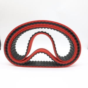 UNI <b>Red</b> Coated 45 ShoreA 300H Skived Teeth Rubber Timing <b>Belt</b> OEM Customizable for Printing Shops 30mm Width 5mm Pitch 50 Teeth - Product Image 6