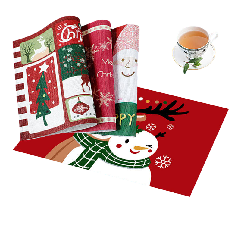 Napperons de Noël personnalisés