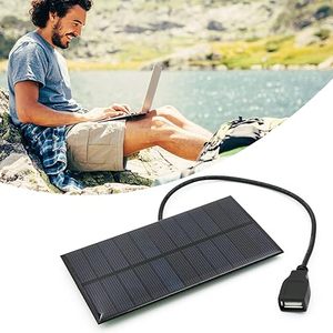 Caricatore Solare Portatile <span class=keywords><strong>Mini</strong></span> 1W 2W 3W <span class=keywords><strong>Flessibile</strong></span> Impermeabile USB 5V 6V per Sopravvivenza all'Aperto Campeggio e Ricarica Telefono - Product Image 3